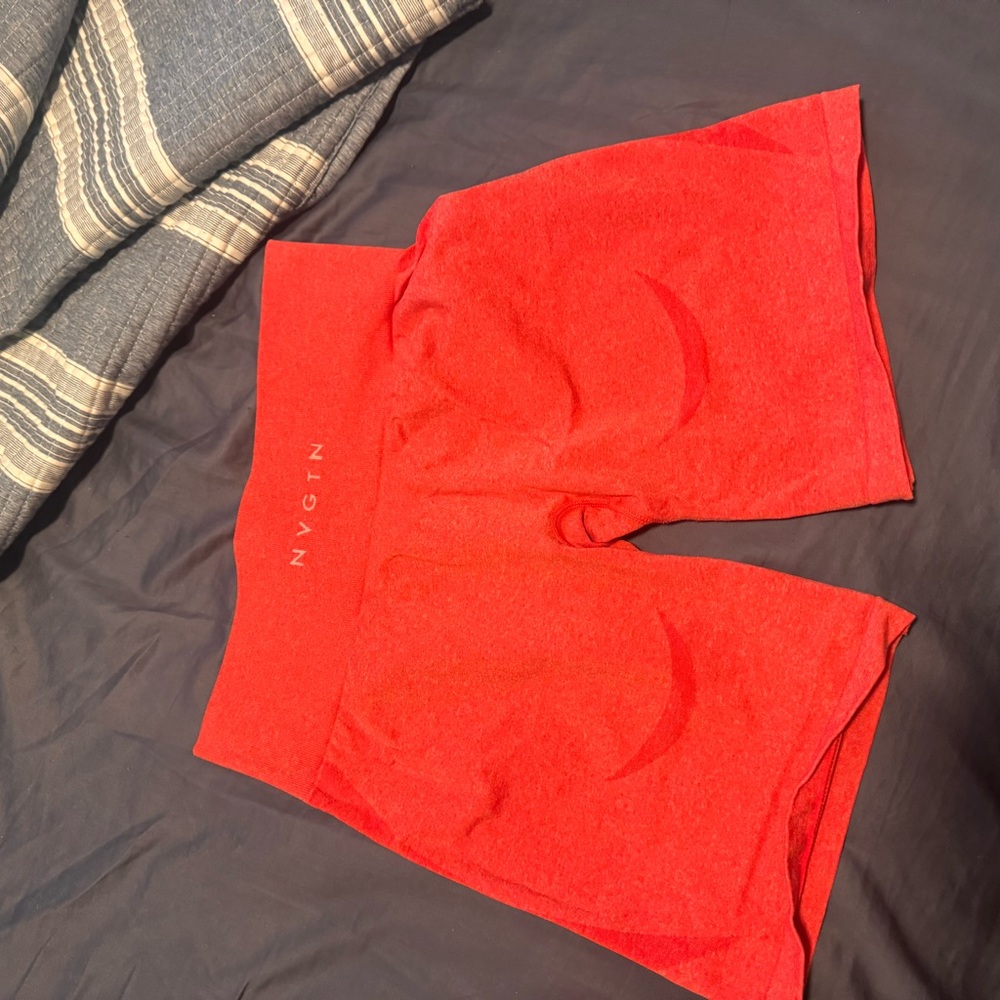 NVGTN Red Bike Shorts for Active Comfort